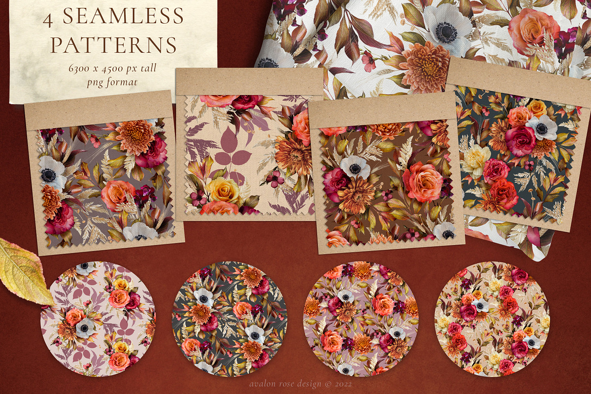 Autumn Cider Floral Clip Art, an Object Graphic by Eclectic Anthology (Photo 8 of 13)