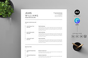 ATS Resume For Google Docs And Word, a Resume Template by Blackcloud_Creations (Thumbnail 2 of 4)