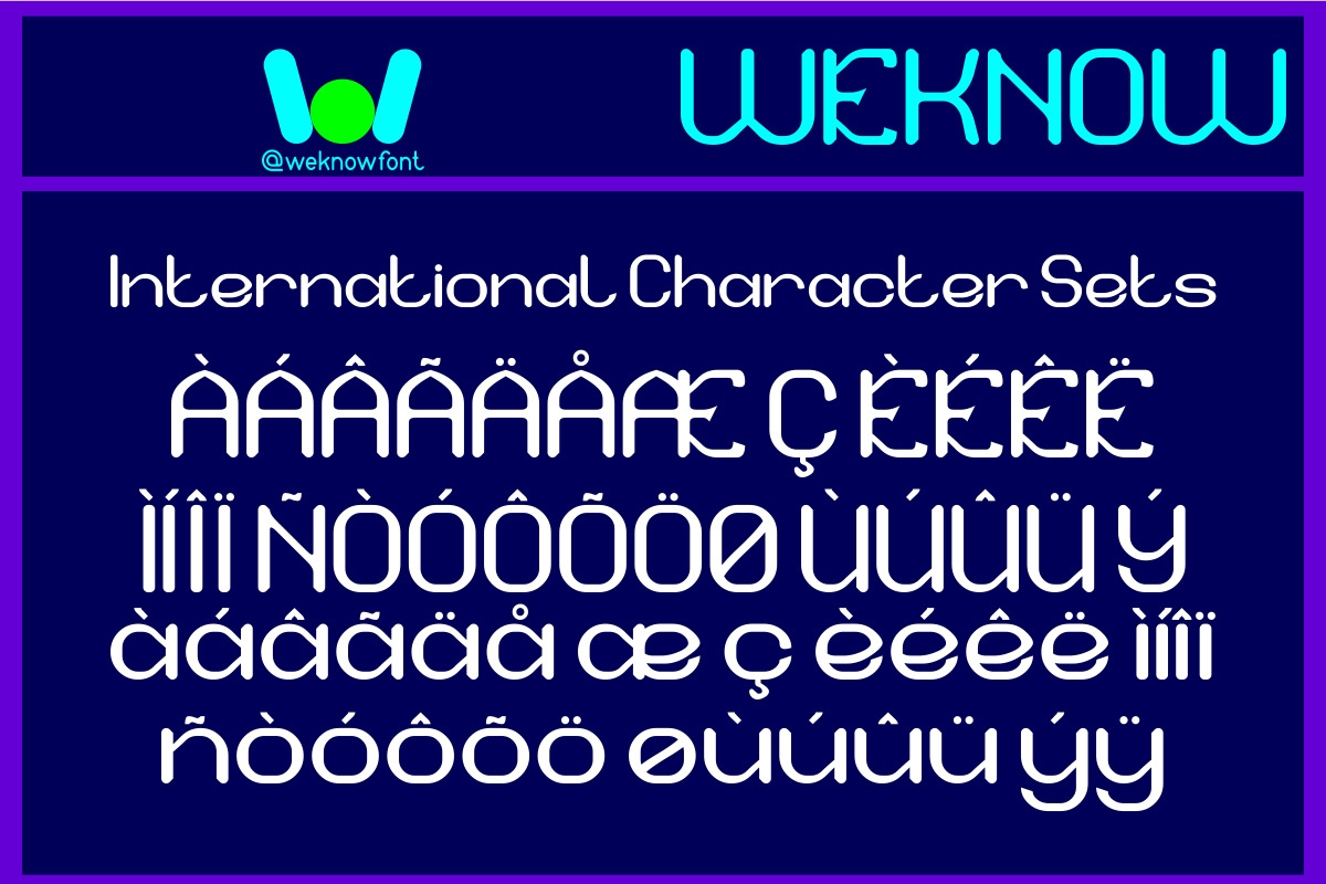 Neo Logic font, a Font by weknow (Photo 8 of 8)