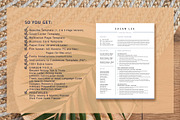 Professional Resume Template Word, a Resume Template by VictoriousVita (Thumbnail 7 of 8)