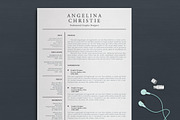Resume/CV, a Resume Template by Atakana (Thumbnail 4 of 5)