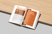 Open Book Mockup, a Books & Magazine Mockup by graphicsecond (Thumbnail 6 of 7)