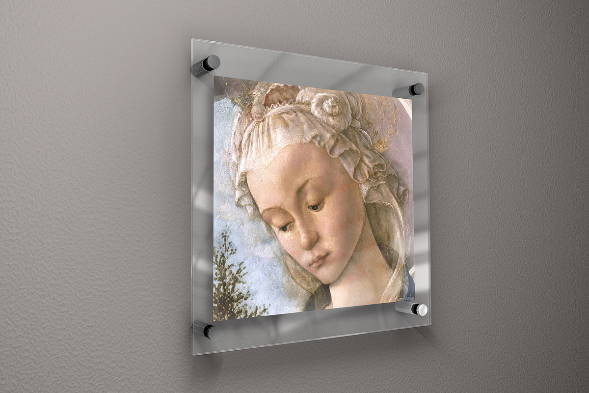 Glass frame for art mockup, a Product Mockup by PSD Market (Photo 6 of 12)