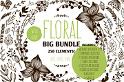 Floral Big Bundle, an Object Graphic by Lana Samokhina (Thumbnail 1 of 21)