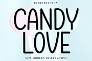 Candy love, a Sans Serif Font by InermediaSTUDIO (Thumbnail 1 of 8)