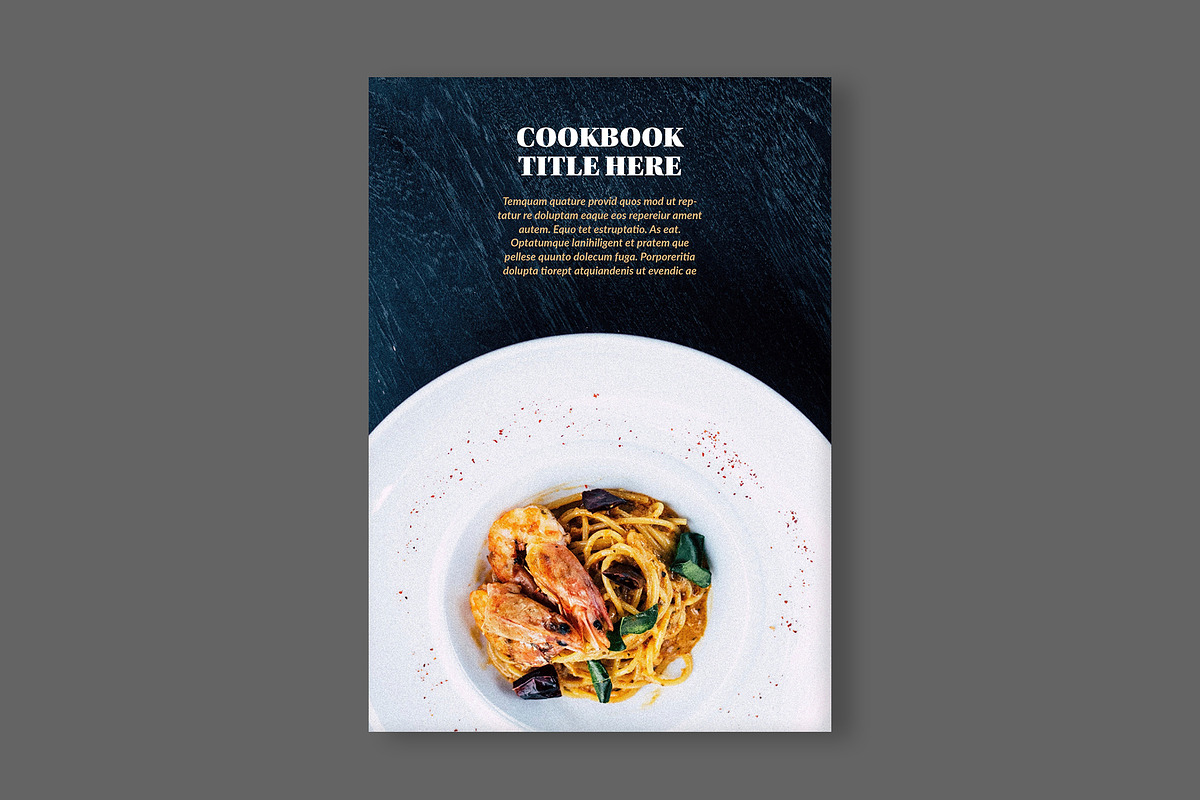 Cookbook / Recipe Book Layout, a Brochure Template by tomsarraipodesign (Photo 16 of 16)