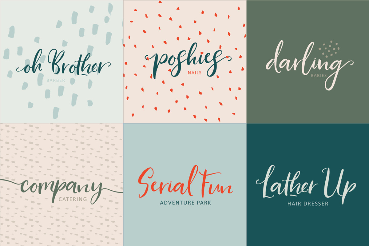 Lofrillo Script Font preview 2