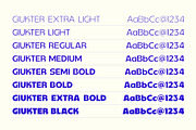 Giukter – Modern Display Typeface, a Sans Serif Font by ESEM (Thumbnail 2 of 9)