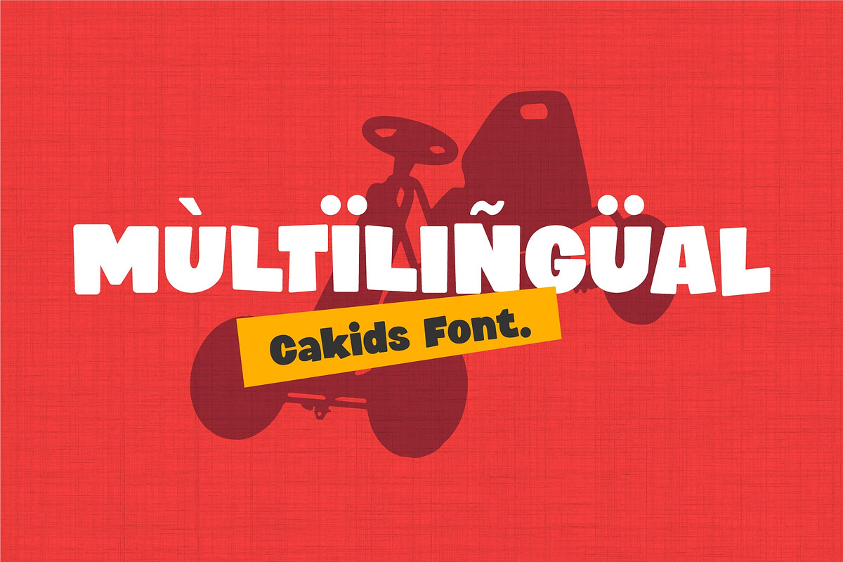 Cakids – Playful Comic Font, a Sans Serif Font by Salamahtype (Photo 7 of 8)