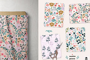 IN THE SUMMER GARDEN floral kit, a Pattern Graphic by solmariart (Thumbnail 5 of 11)