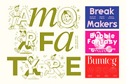 Barklise Modern Blackletters Font, a Blackletter Font by AmorfaType (Thumbnail 11 of 11)