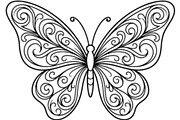 Butterfly SVG Bundle, an Object Graphic by Gfx_Store (Thumbnail 29 of 32)
