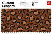 Custom Leopard Pattern, a Pattern Graphic by Swatch Supply (Thumbnail 1 of 8)