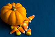 Halloween Pumpkin Navy Blue Mock up, a Holiday Photo by kissandmockup (Thumbnail 2 of 2)