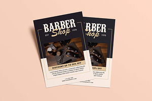 Barber Shop Flyer Set