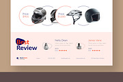 Ecommerce Landing Page Layout, a Landing Page Template by CreativeShaper (Thumbnail 6 of 6)