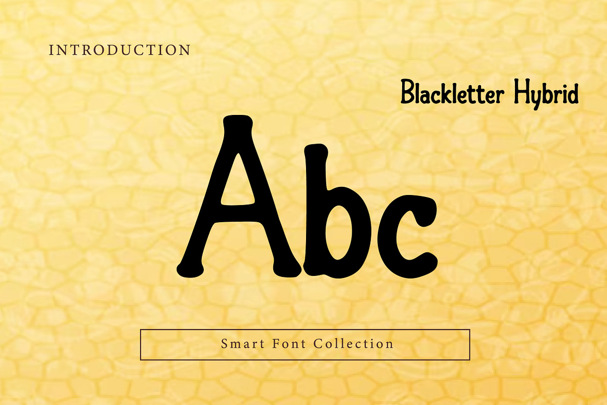 Blackletter Hybrid, a Blackletter Font by Wow Magic (Photo 2 of 3)