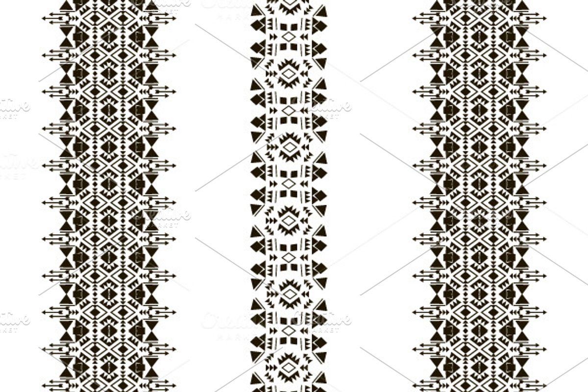 Vector isolated seamless border, a Background Graphic by Sanny Clipart