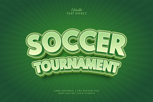 Text Effect Soccer