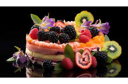bakery fresh cake food ai generated, a Background Photo by pikepicture