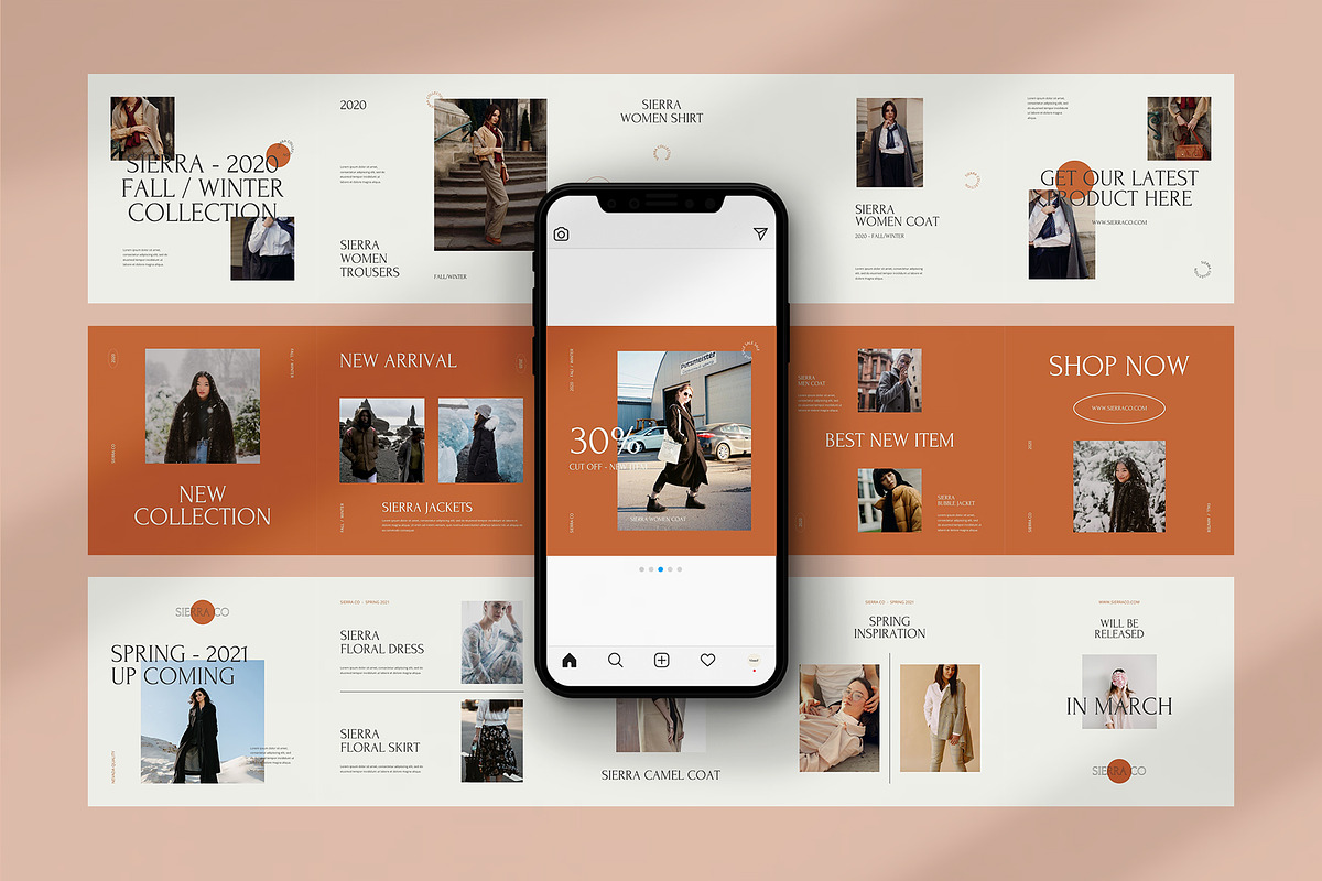 Sofia Carousel Template | CANVA, a Social Media Template by Visuel Colonie® (Photo 14 of 14)