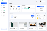 Dashboard template, an UI Kit Template by PRAVEEN (Thumbnail 2 of 3)