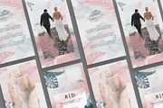 Aesthetic Watercolor Wedding IG, a Social Media Template by Azruca (Thumbnail 4 of 9)