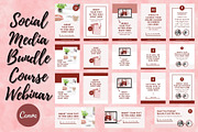 Social Media Bundle Course Webinar, a Social Media Template by ProductiveandFree (Thumbnail 1 of 13)