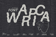 Warpica Typeface, a Sans Serif Font by softulka (Thumbnail 1 of 7)