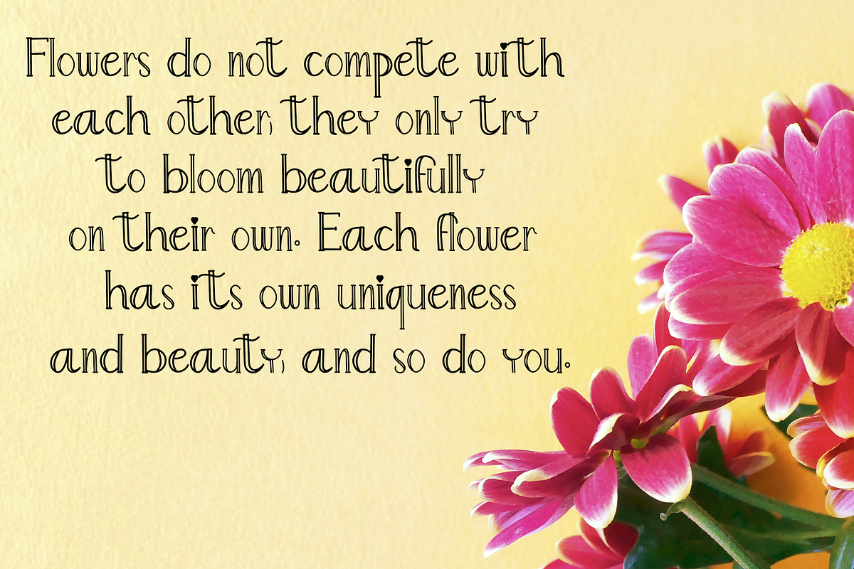 Flowers, a Handwritten Font by InermediaSTUDIO (Photo 4 of 8)