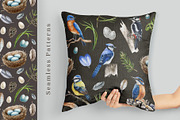Forest Birds Watercolor Set, an Animal Illustration by AnitaPol (Thumbnail 20 of 26)