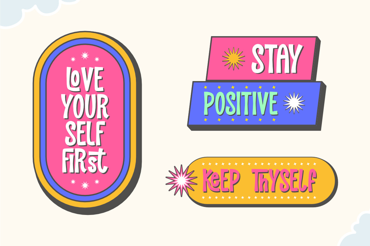 Rainbow Theory Playful Display Font, a Sans Serif Font by Bluestype Studio (Photo 3 of 7)