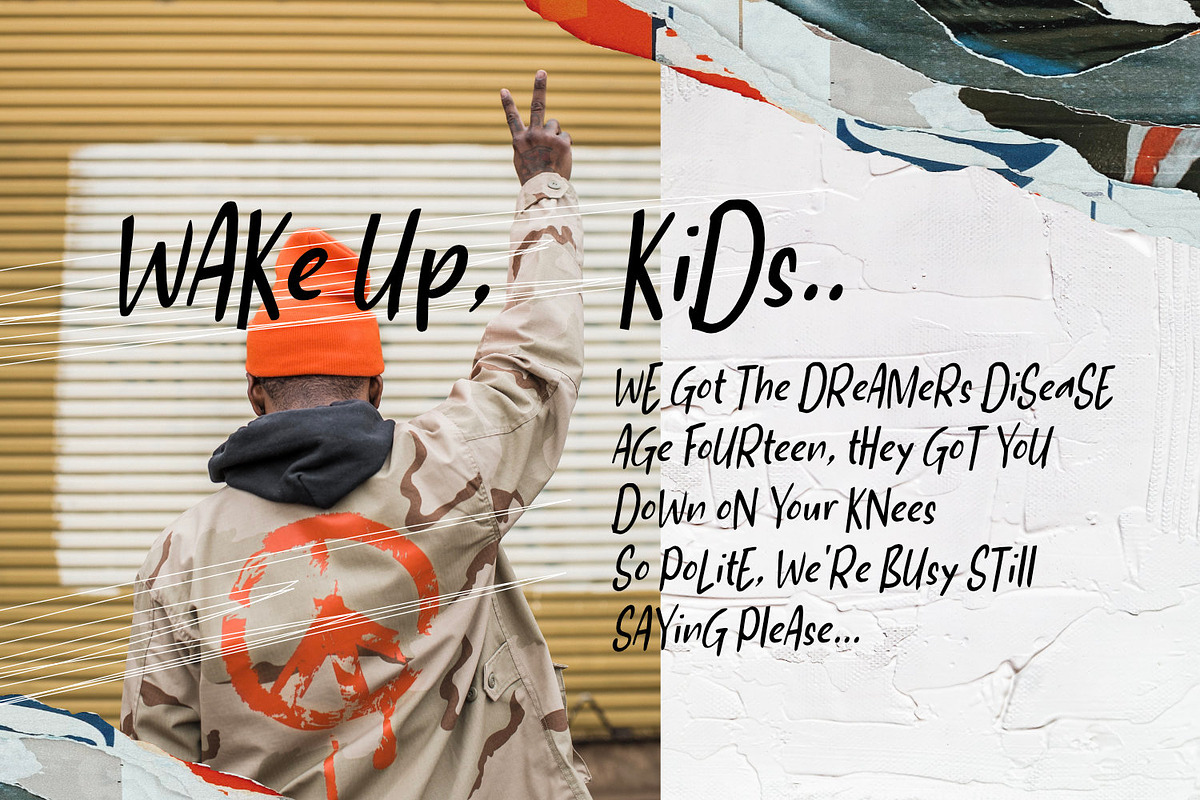 The Rascals, a Font by ikiiko (Photo 3 of 5)