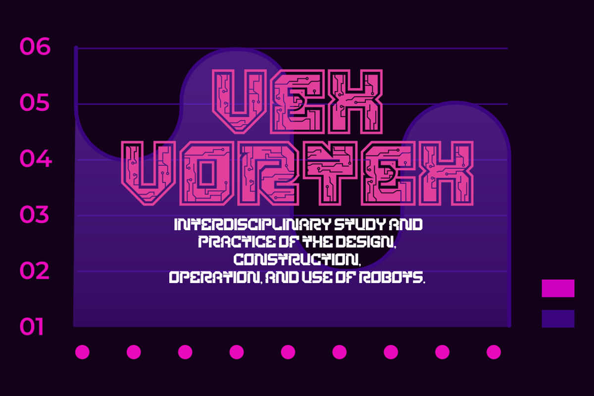 Cyber Crown - Cyberpunk Font, a Font by PutraCetol Studio (Photo 6 of 11)