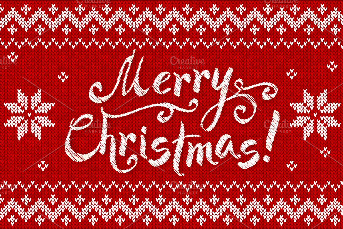 10 Merry Christmas seamless patterns preview 4