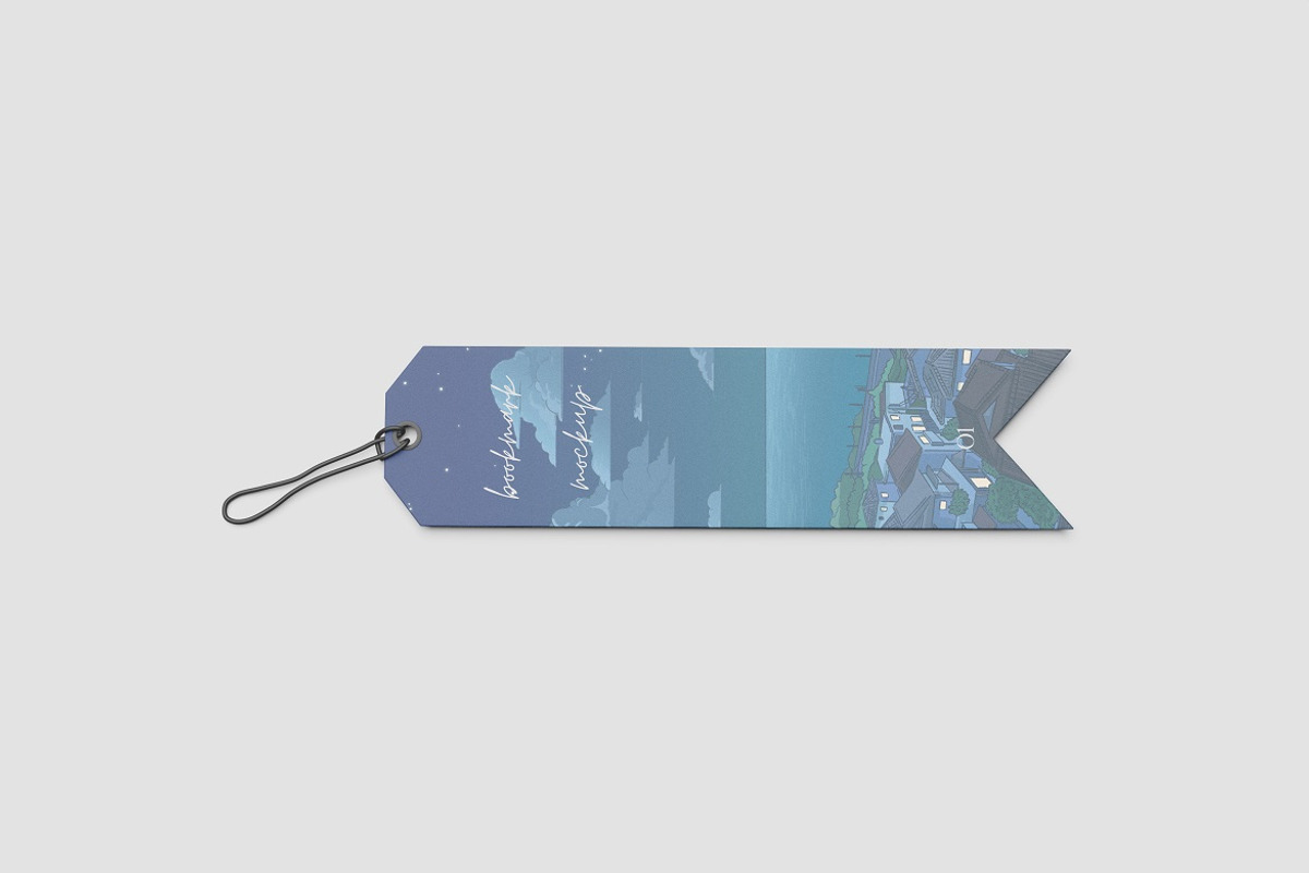 Bookmark Mockup, an Advertising Mockup by YurnalisPerix (Photo 3 of 5)