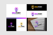 Set of Idea point logo designs, a Branding & Logo Template by Lucky Creative (Thumbnail 2 of 5)