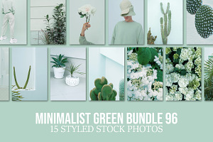 Minimalist green bundle 96