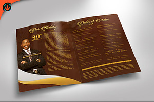 Gold Pastor's Anniversary Program