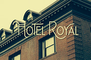 Hotel Royal Vintage Font, a Sans Serif Font by Graphicdome (Thumbnail 8 of 15)