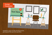 Art Supply Illustration Pack, a Work Illustration by Wingsart Studio (Thumbnail 11 of 12)