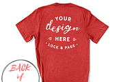 Back Of T-Shirt BC3001 Mockup Bundle, a Shirt Mockup by lock and page (Thumbnail 80 of 88)