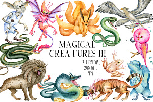 Magical Creatures, Monsters, Dragons