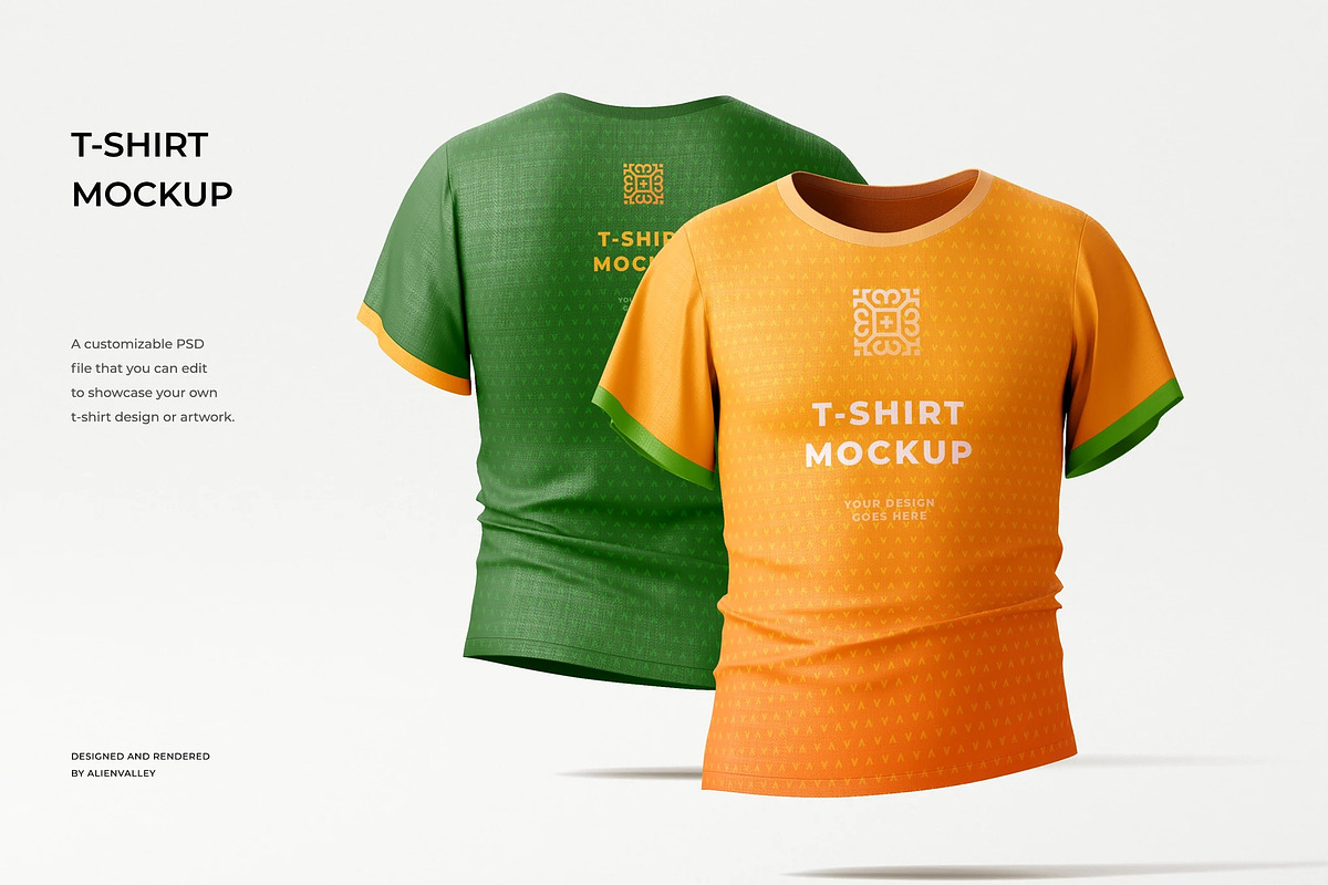 T-Shirt Mockup, a Shirt Mockup by zpackcreative (Photo 1 of 7)
