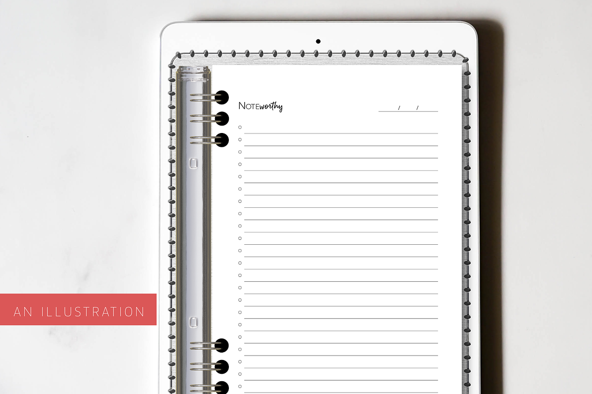 Realistic Notebook Spine & Binders, an Object Graphic by 3PointsCreative (Photo 6 of 6)