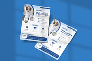 Medical Clinic Healthcare, a Flyer Template by Antstheme (Thumbnail 2 of 3)