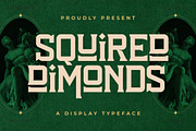 Squired Dimonds Display Typeface, a Serif Font by Storytype Studio (Thumbnail 1 of 15)