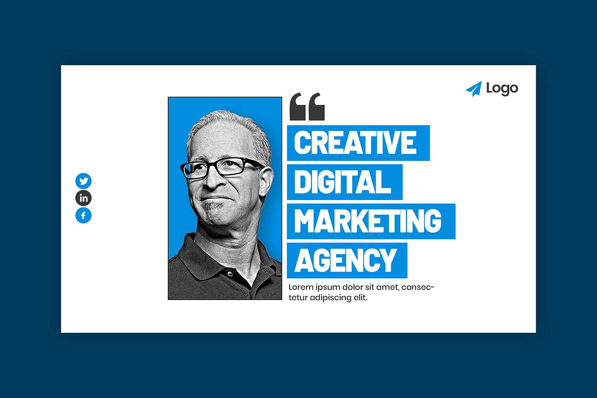 Digital Marketing Agency Web Banner, a Social Media Template by Saman Osama (Photo 2 of 3)