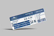 Boarding Pass Mockup, a Product Mockup by lamorastudio (Thumbnail 11 of 13)