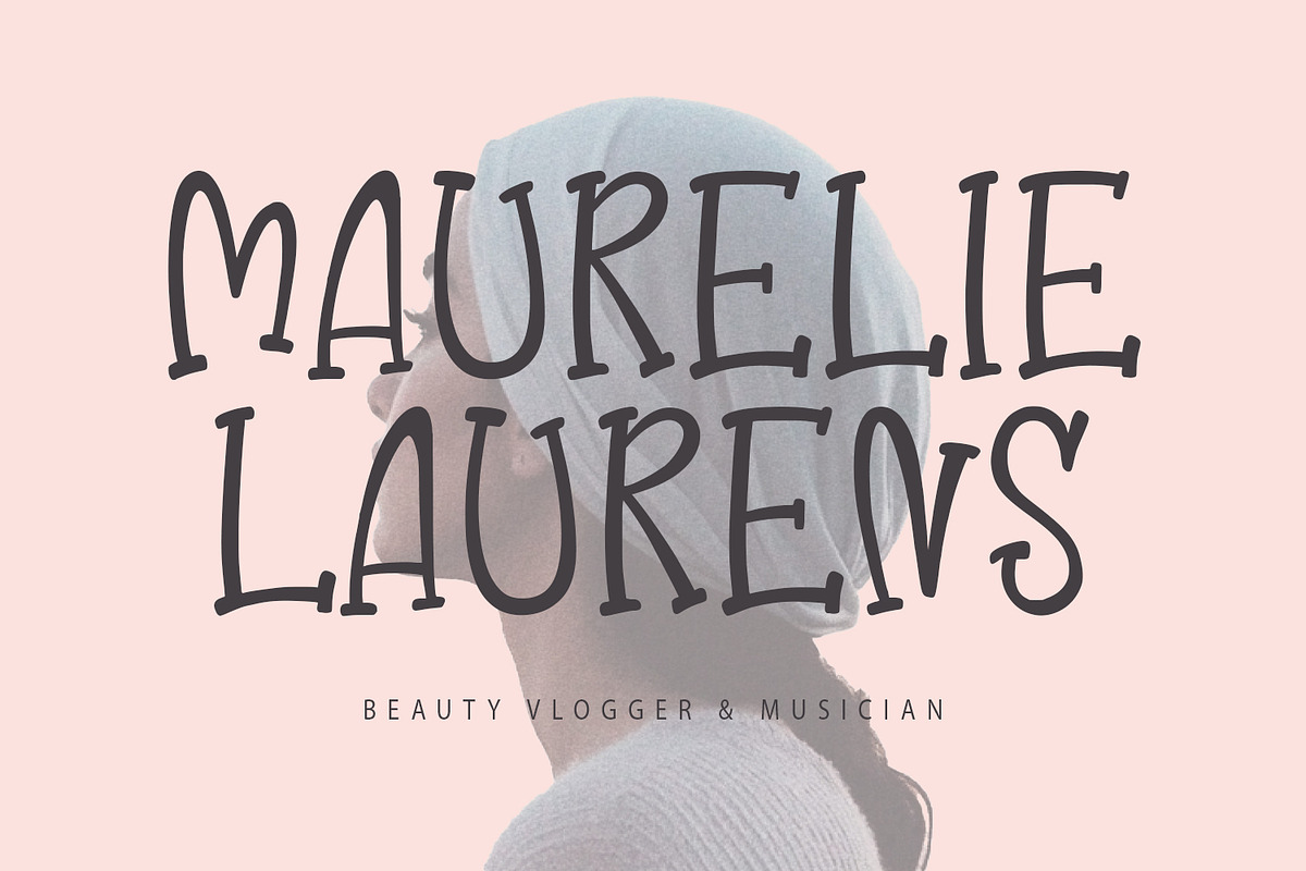 Blaniess Cute Display Font, a Handwritten Font by Maulana Creative (Photo 4 of 7)